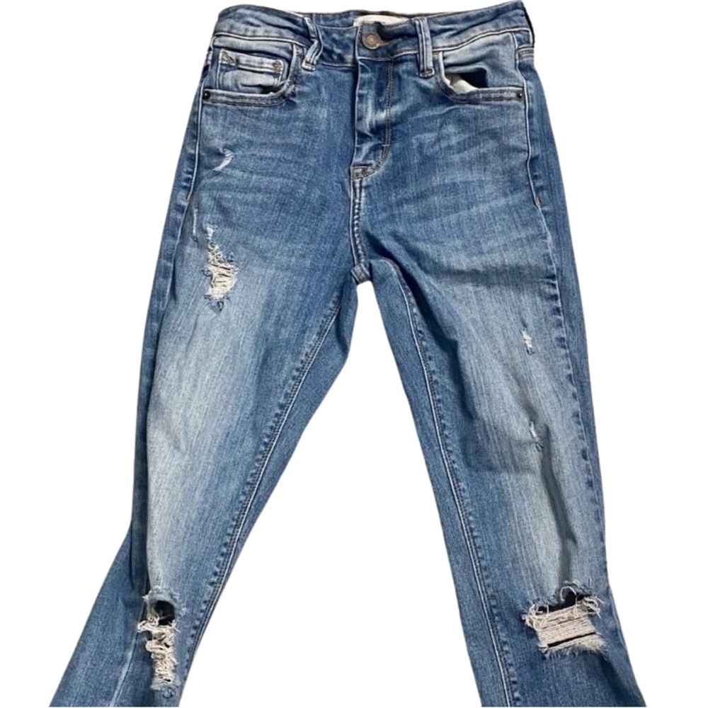 hidden blue ripped jeans size 25